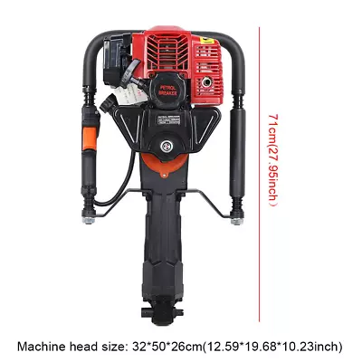 T-Post Driver 52CC Gas Pile Driver Fence Petrol Powered Energy Gasoline Engine • $312.55