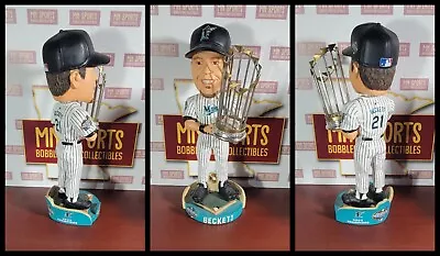 Josh Beckett 2003 World Series Bobblehead Florida Marlins FOCO Trophy • $65