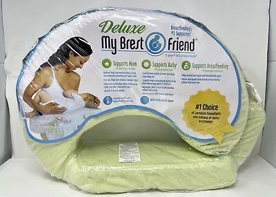 My Brest Friend Deluxe Nursing Pillow Light Green • $14.99