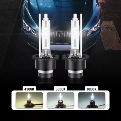 4300K 6000K 8000K D2S HID Xenon Bulbs Headlight HID Plug And Play Replacement US • $13.85