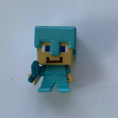 Minecraft Mini-Figures 1  - Steve With Diamond Armor - Series 3 Action Figure • $4