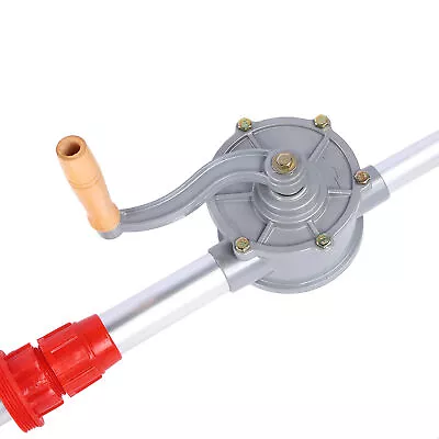 Drum Rotary Barrel Pump Hand Crank Diesel Fuel Oil Transfer Pump • £19.91