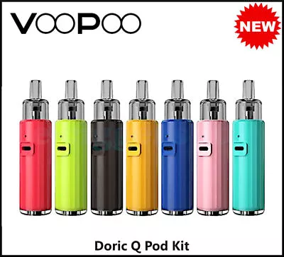 Voopoo Doric Q Vape E-cig Pod Kit - 2ml 18w 800mah - 100% Authentic - Uk Stock • £6.89