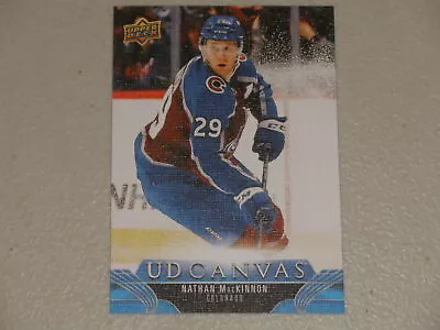 2023-24 Upper Deck Canvas #141 Nathan MacKinnon • $0.99