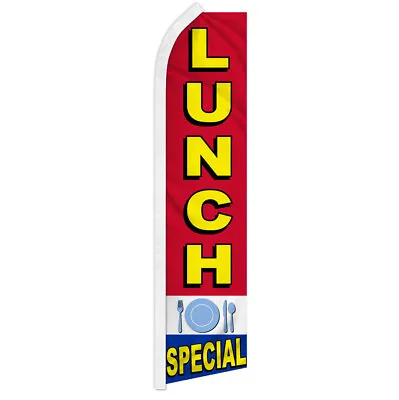 Lunch Special Advertising Swooper Feather Flutter Flag Restaurant Food • $18.95