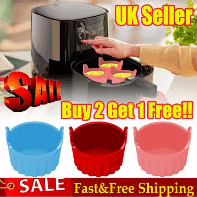 Air Fryer Egg Poacher Silicone Egg Poaching Cups Release Silicone Baking Cups BG • £5.16