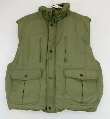 Hardy Amies London Men's Army Green Or Red Check Vest Layered Multi Style Size M • $27.53