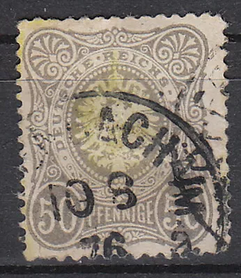 Stamp Germany Reich Mi 036 Sc 034 1875 Imperial Crown Eagle Shield Pfennige Used • $10.03