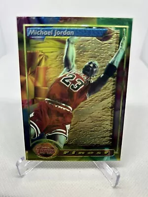 Michael Jordan 1993-1994 Topps Finest Bulls  • $75