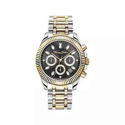 Genuine THOMAS SABO Divine Chrono Watch With Dial In Black Yellow • $899