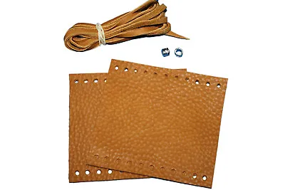 New Tan Leather Motorcycle Grip Covers Set For Indian Scout And Scout Sixty • $45.51