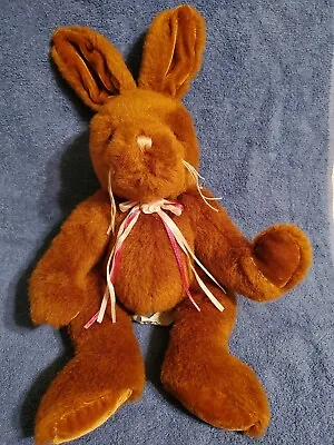 Mary Meyer Bunny Rabbit Brown Easter Movable Ears Plush Stuffed Animal  • $18