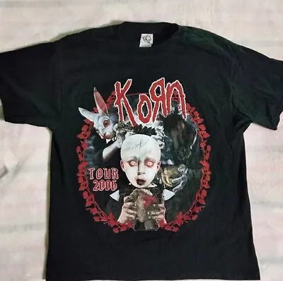 $115 • Buy VINTAGE 2006 KORN “See You On The Other Side” TOUR T-Shirt UNWORN NEW! Large