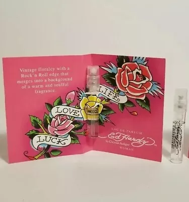 Love Kills Slowly By Ed Hardy Eau De Parfum Spray  ( 1.5ml - Set Of 2 ) • $9.95