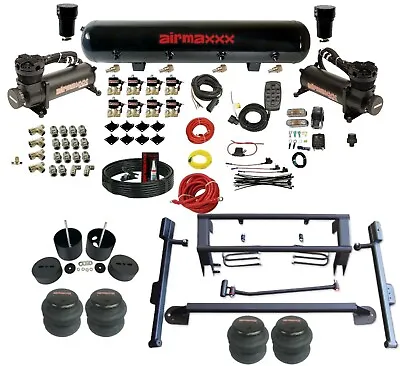 FASTBAG 3/8  Air Ride Suspension Kit 2-link Fits 1988-98 Chevy C15 • $2379.88