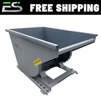 3/4 Yd Wright Self Dumping Hopper-trash-dumpster- Recycling Hopper-free Shipping • $1161