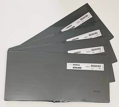 $67.99 • Buy Ikea DRONA Storage Box Fits Kallax Expedit 13x15x13  Dark Gray - NEW