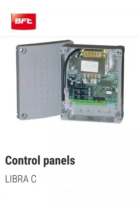 BFT Gate Control Unit Libra C Ma / Swing Gate /Remote / Gate Controller • $349.95