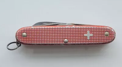 Victorinox Swiss Army Knife Old Cross Red Pioneer Alox 93MM Blade Re-profiled • $24.95