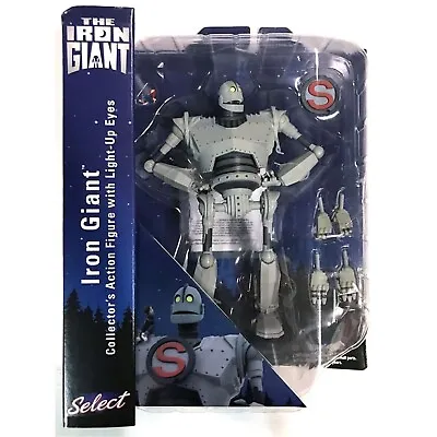 Iron Giant (2023) Metal Diamond Select Action Figure With Light Up Eyes • $29.88