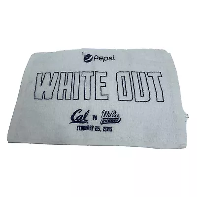 University California Cal Berkeley Vs UCLA NCAA Basketball Rally Towel 2016 16” • $18