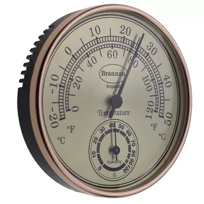 Dial Thermometer & Hygrometer- Indoor Outdoor Home Garden Temperature - 30/407/3 • £9.95