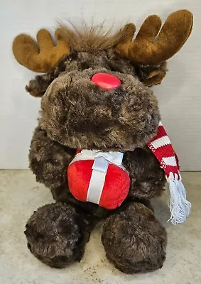 Reindeer Moose Plush Christmas Holiday Gift Stuffed Animal Toy Animal Adventure • $8.98