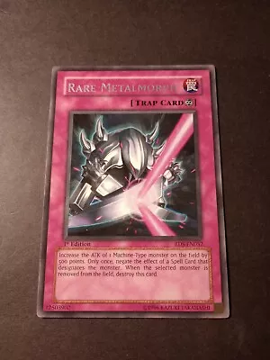 Yu-Gi-Oh! 1st Edition Rare Metalmorph Rare Trap Card RDS-EN052 LP • $1.65