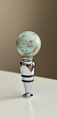 Hand Blown Murano Glass Wine Stopper • $15.95