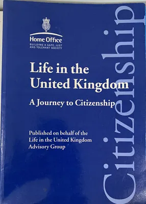 £4.50 • Buy Life In The United Kingdom: A Journey To Citizenship, Great Britain With Guide