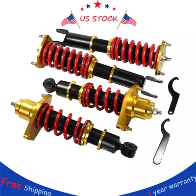 4×Coilovers Struts For 04-11 RX8 Mazda RX-8 Adjustable Height Shock Absorber Kit • $259.94