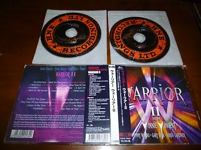 Warrior / II JAPAN 2CD Vinnie Vincent Jimmy Waldo Gary Shea Hirsh Gardner B8 • $53.99