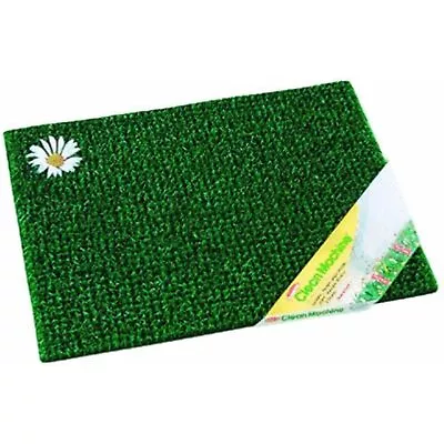 Clean Machine Scraper Door Mat 17-1/2  X 23-1/2  Green Astroturf • $25.15