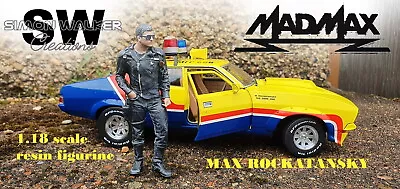 £28 • Buy Mad Max Rockatansky Mfp Mel Gibson Custom Resin Figure Model 1/18 1/24 1.18 1.24