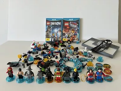 Nintendo Wii U Lego Figures Dimensions Movie Bundle Lot • $99.99