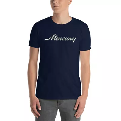 Mercury Short-Sleeve Unisex T-Shirt Emblem Logo Badge • $20