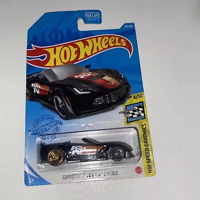 Hot Wheels Corvette C7 Z06 Convertible • $0.99