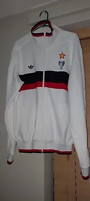 AC Milan Adidas Originals Tracksuit Top Jacket | Men's Large Excellent Condition • £55