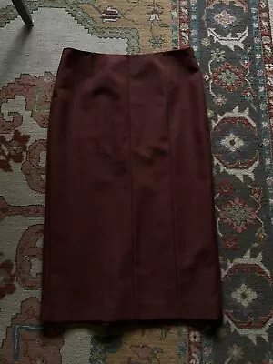 Acne Studios Rust Brown Pencil Skirt 40 M • $68