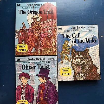 Illustrated Classics Moby Book Lot Of 3 • $15