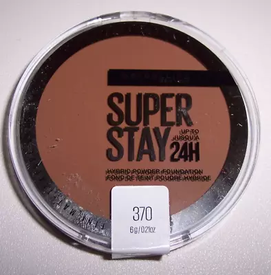 Maybelline Super Stay 24HR Hybrid Powder-Foundation Matte Finish 370 SHELFPULLC2 • $10