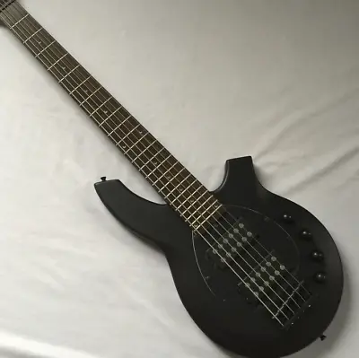 6-string Electric Bass Guitar Matt Black 24 Frets Black Hardware Free Shipping • $289