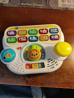 4 In 1 Learning Letters Train Vtech Toddler Baby Electronic Toy Buttons • $13.78