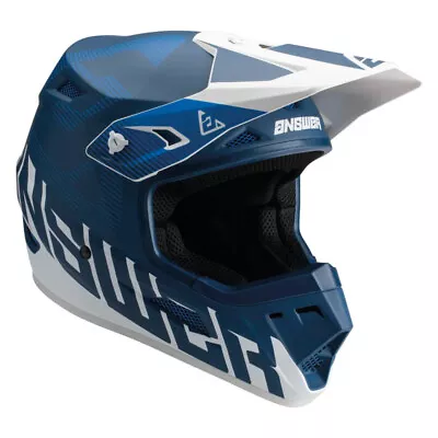 Answer Racing AR1 Bold Blue MX Off Road Motocross Helmet Adult Size XS - 2XL • $49.99