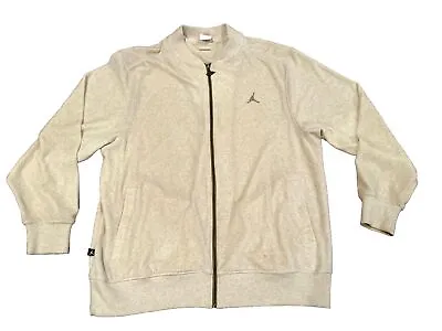 Air Jordan Soft Velour Zippered Sweat Jacket • $35