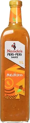 Nandos Peri - Peri Sauce Medium - 1 Litre Bottle • £11.50