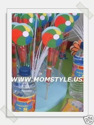 Pool Party  Birthday Party Favor Gummypops • $18.90