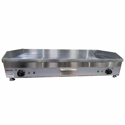 £570 • Buy Electric Griddle 100cm Countertop Kitchen Chrome Hotplate Commercial