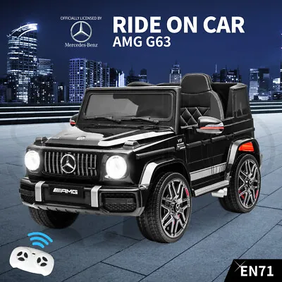 $289.99 • Buy Kids Ride On Car 12V Battery Mercedes-Benz Licensed AMG G63 Toy Remote Control