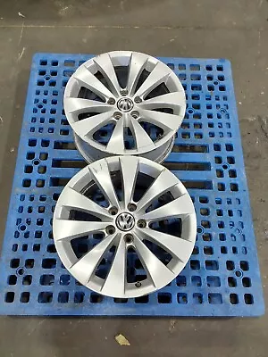 2009-2017 Volkswagen CC 17  Wheels Rims VW 8Jx17H2 R17 OEM SET OF 2 3C8601025A • $250